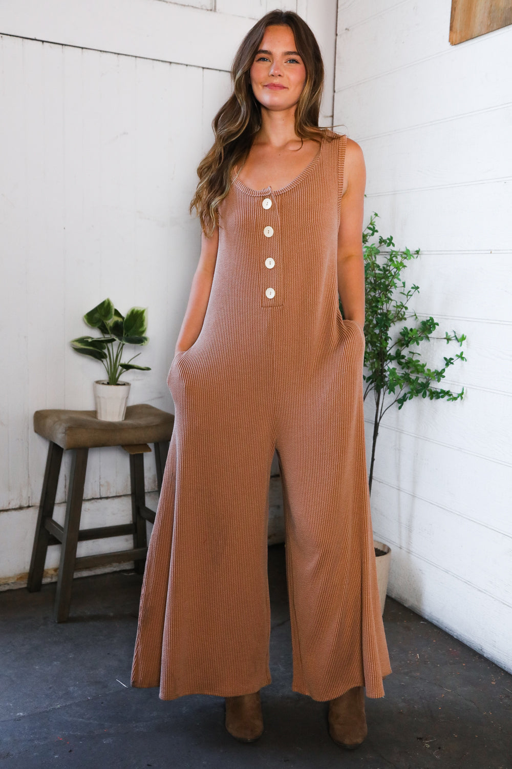 Easy Does It Wide Leg Jumper