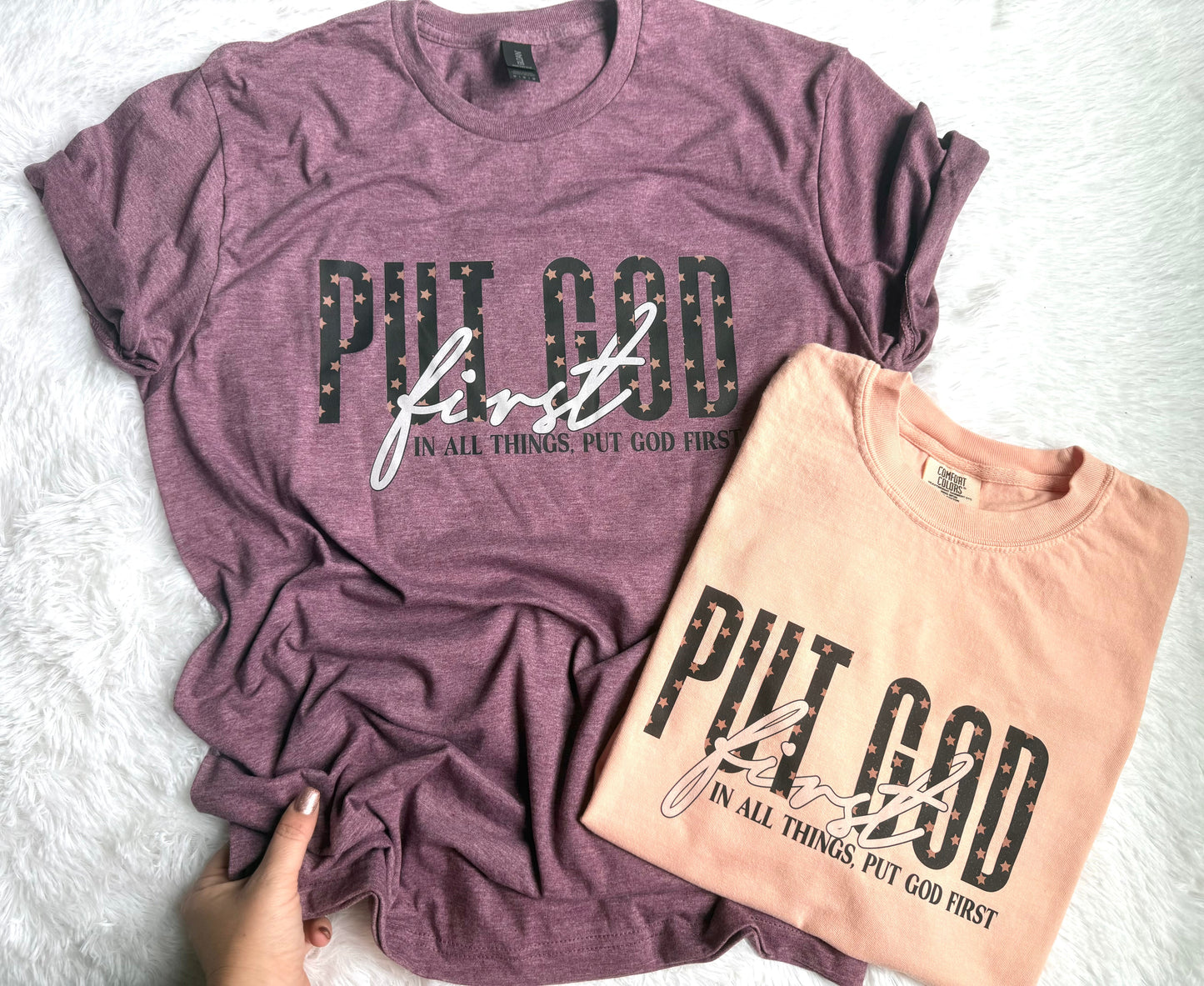 Put God First Graphic Tee - RTS
