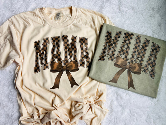 Neutral Bow Checkered Mama - RTS