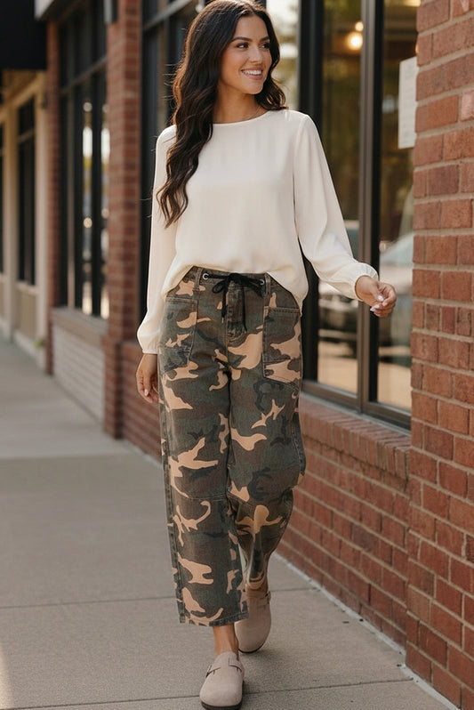 Stealth Mode Camo Drawstring Pants