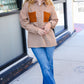 Start Your Day Rust Flannel Plaid Oversized Shacket