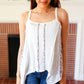 Boho Patchwork Print Halter Tank