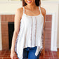 Boho Patchwork Print Halter Tank