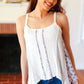 Boho Patchwork Print Halter Tank
