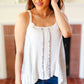 Boho Patchwork Print Halter Tank
