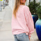 Spell Bound Red & Pink Cotton Ribbon Tie Gingham Pocket Jacket