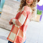 Rust Checker Plaid French Terry Top