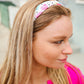 Multicolor Polka Dot & Heart Candy Twist Headband