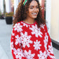 Santa Present Charms & Rhinestone Top Knot Holiday Headband
