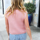 Classy Chic Gold Button Down Chunky Sweater Vest