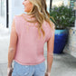 Classy Chic Gold Button Down Chunky Sweater Vest
