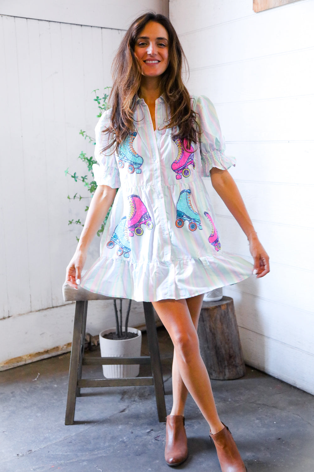 A Roller Daydream Tiered Summer Dress