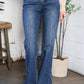 Trouser Bootcut Stretch Denim Jeans