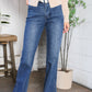Trouser Bootcut Stretch Denim Jeans