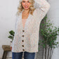 Cozy in Confetti Pocketed Button Cardigan