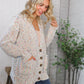 Cozy in Confetti Pocketed Button Cardigan