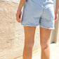 Adorable You High Rise Stars & Stripes Pocket Drawstring Shorts