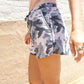 Be Bold Pink/Black Camo French Terry Pocket Shorts