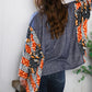 In A Paisley Daydream French Terry Poncho Top