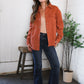 Peaceful Threads Burnt Orange Jacket