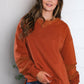 Falling Leaves Rust Pullover
