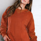Falling Leaves Rust Pullover