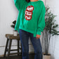 'Happy Fall Y'all' Kelly Green Sweater
