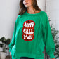 'Happy Fall Y'all' Kelly Green Sweater