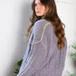 Snuggle Me Charcoal Thick Ribbed Sweater