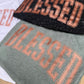 Blessed Metallic Varsity Graphic Tee - RTS