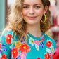 Canary Yellow Block Bead Open Hoop Earrings