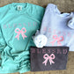 Blessed Bow Graphic Tee OR Crew - RTS
