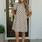 Spotted Something Sweet: Polka Dot Ruffle Mini Dress