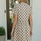 Spotted Something Sweet: Polka Dot Ruffle Mini Dress