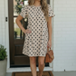 Spotted Something Sweet: Polka Dot Ruffle Mini Dress