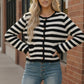 The Parisian Stripe Cardigan