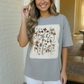 Wildflower Patch Oversized Graphic Tee