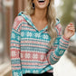 Frosted Cheer Deep V Hoodie