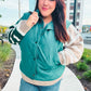 Weekend Ready Hunter Green Snap Button Quilted Puffer Vest