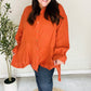 Everyday Rust Button Down Sharkbite Cotton Tunic Top
