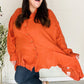 Everyday Rust Button Down Sharkbite Cotton Tunic Top