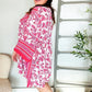 Let's Meet Up Red & Pink Paisley Drop Shoulder Kimono Dress