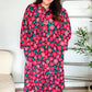 Look Adorable Ribbon Bow Tie Babydoll Tiered Maxi Dress