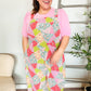 Stand Out Multicolor Boho Patchwork Wide Leg Overall Jumpsuit