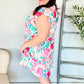 Under Your Spell Floral Smocked Flutter Sleeve Ruffle Mini Dress