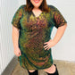 A Night To Remember Black Effervescence Sequin V Neck Dress