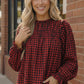 Wildwood Check Red Smock