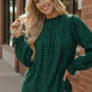 Wildwood Check Green Smock