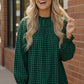 Wildwood Check Green Smock