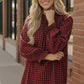 Wildwood Check Red Smock